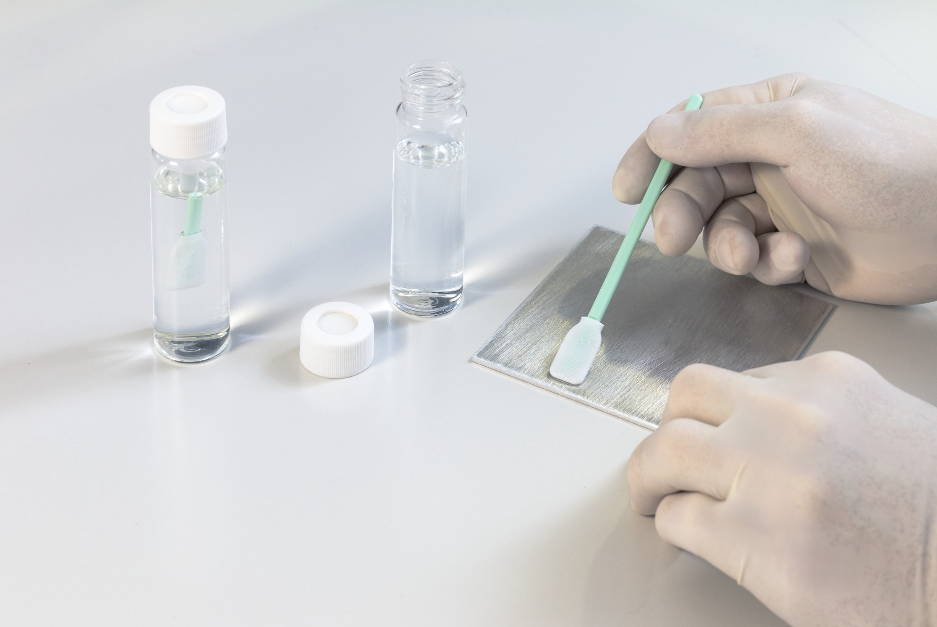 rengöringsvalidering med svabbtest